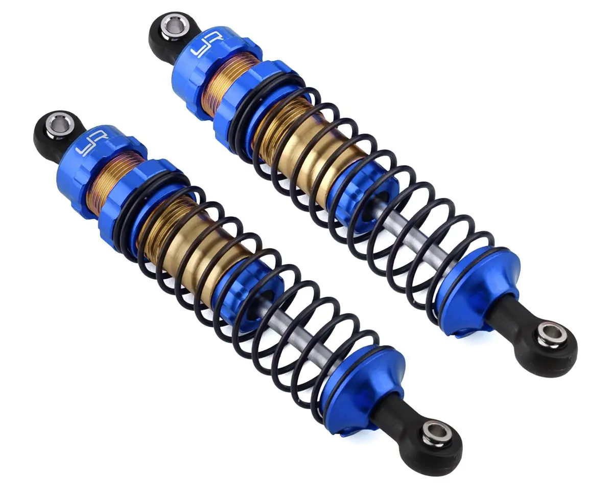 Yeah Racing 90Mm Aluminum Tr-Xb Big Bore Shocks (Blue) (2) 1