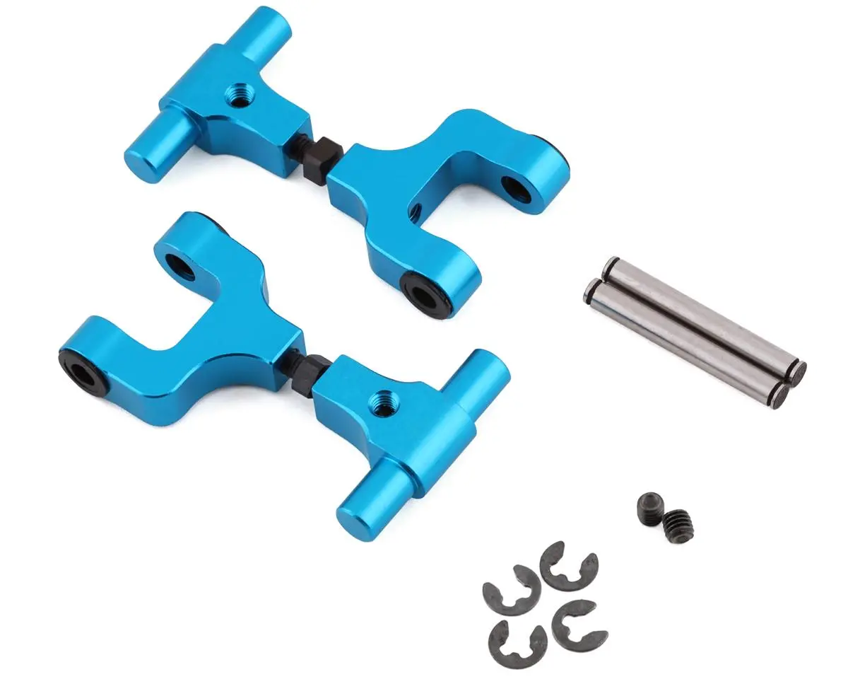 Yeah Racing Tamiya Tt-02 Aluminum Rear Upper Suspension Arms (Blue) (2) 1