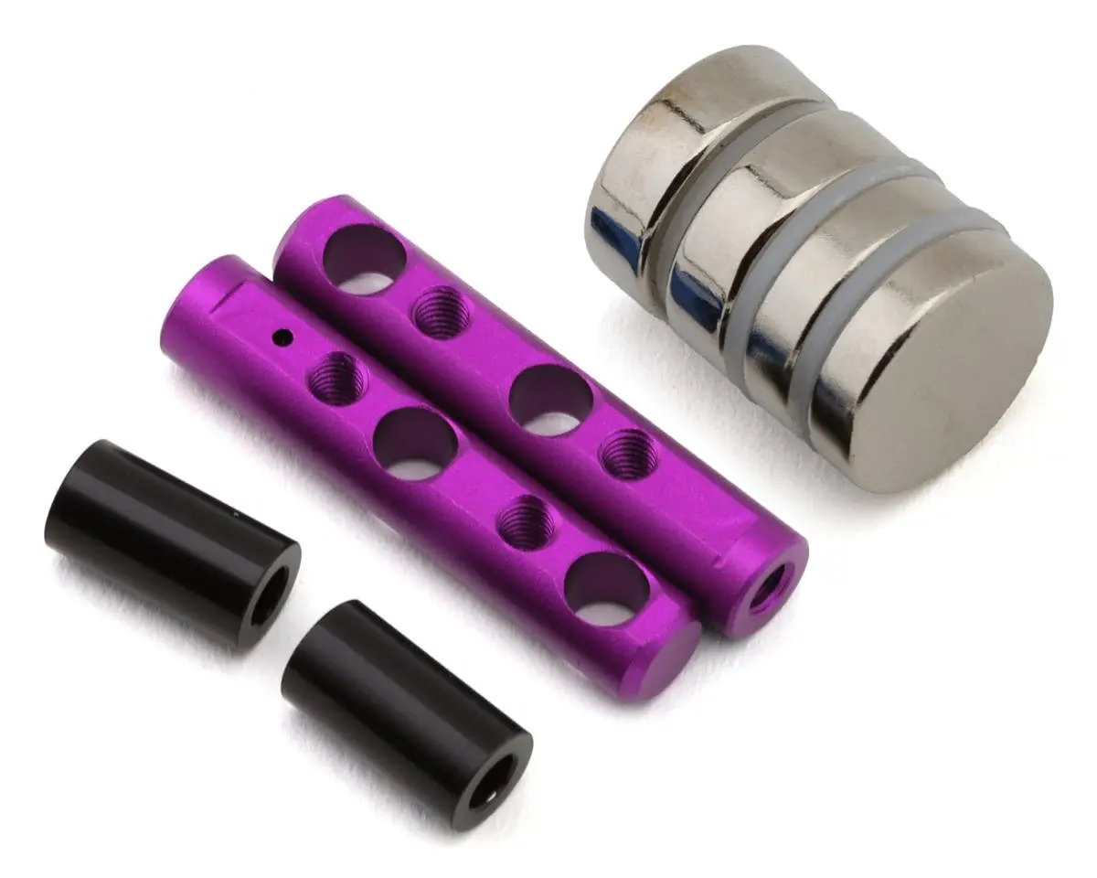 Yokomo Rear Magnetic Body Mount (Purple) 1