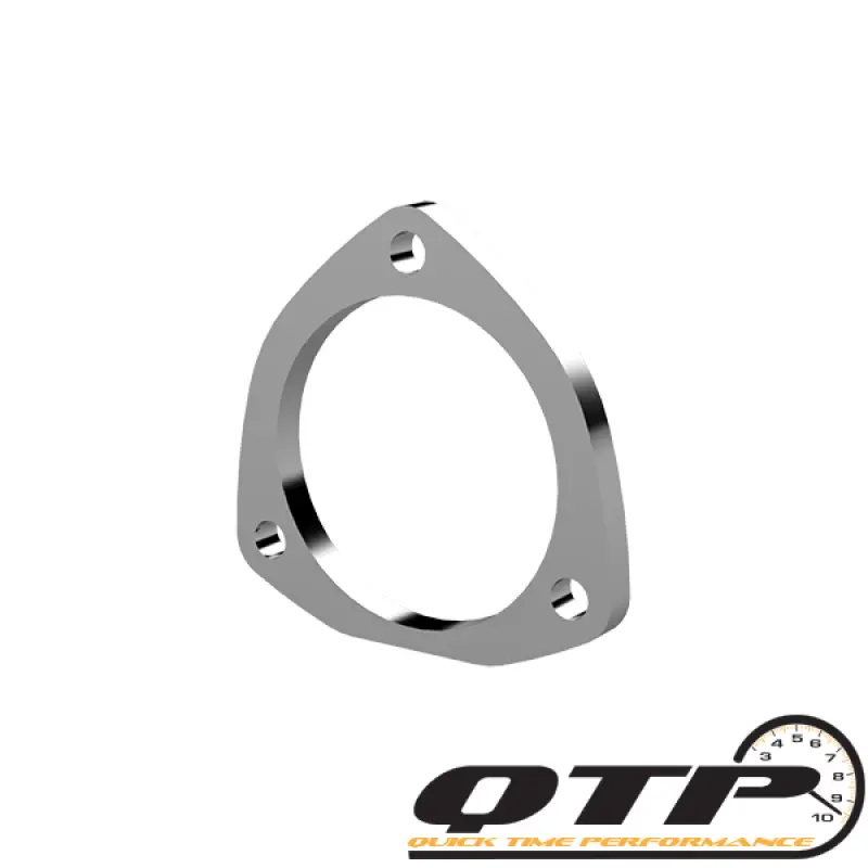 Qtp Weld-On 3.5-Inch Exhaust Flange – Qtec Series, 3-Bolt Configuration 1