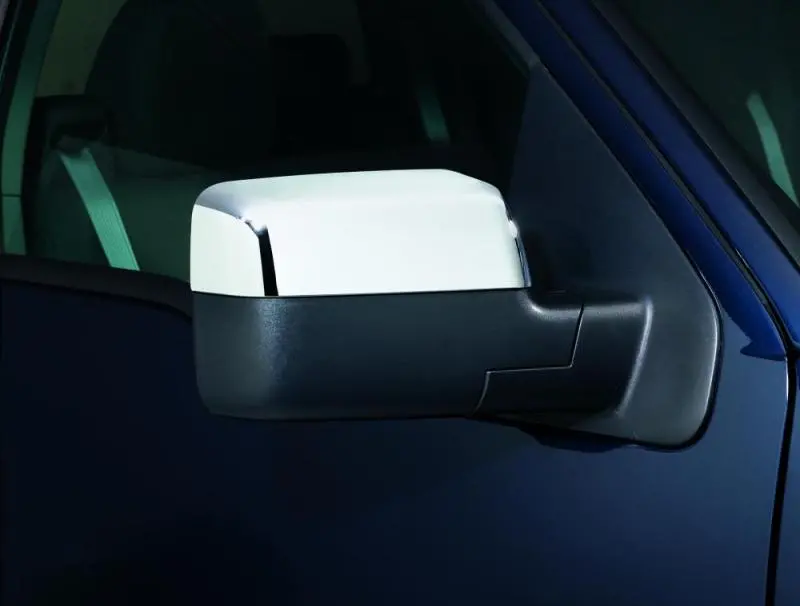 Avs 04-08 Ford F-150 (Upper Half) Mirror Covers 2Pc - Chrome 1