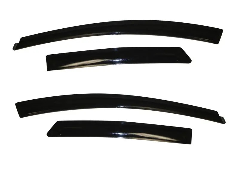 Avs Ventvisor Window Deflectors – Smoke-Tinted, Outside-Mount For 2012–2018 Ford Focus 1