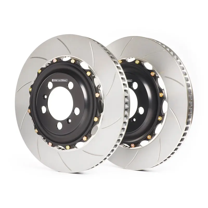 Girodisc Slotted Front Brake Rotors – Compatible With Ferrari 456M, 550, And 575M 1