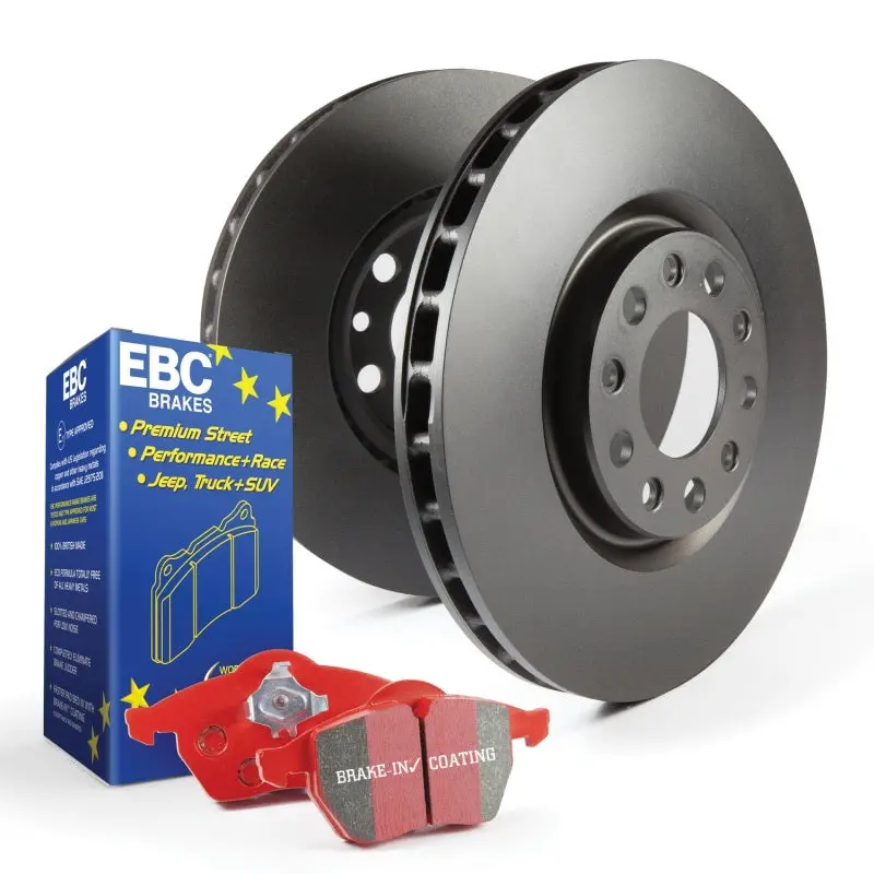 Ebc Redstuff High-Performance Brake Pad & Rotor Kit – S12 Series, Universal Fit 1
