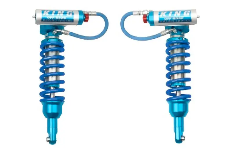King Shocks 2.5" Remote Reservoir Coilover Assembly — Front Pair With Adjustable Rebound For 2012+ Isuzu D-Max 1
