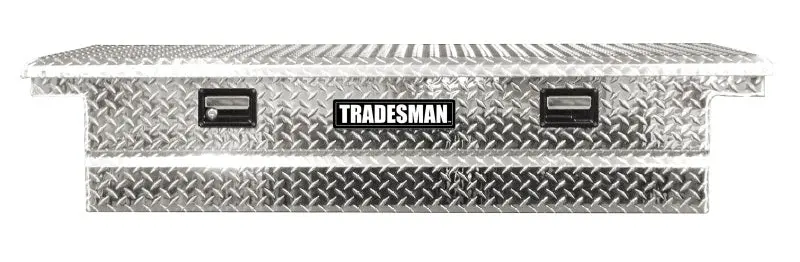 Tradesman Low-Profile Aluminum Cross-Bed Truck Toolbox — 60" Length, Brite Finish 1