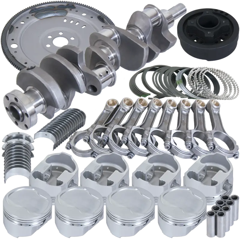 Eagle Ford 302 V-Rib Belt 164 Tooth Flexplate Balanced Rotating Assembly - 5.400In I-Beam +.040 Bore 1
