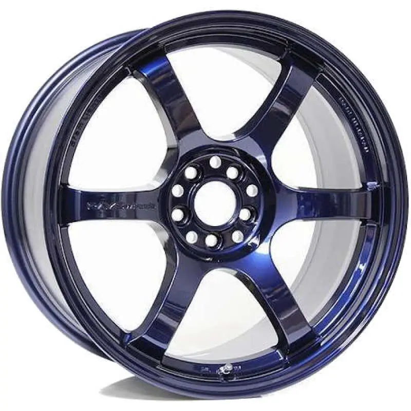 Gram Lights 57Dr 18X9.5 +12 5-114.3 Eternal Blue Pearl Wheel (Moq20) 1