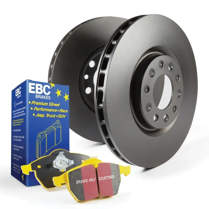 Ebc Yellowstuff High-Performance Brake Pad & Rk Rotor Kit For Nissan S13 1