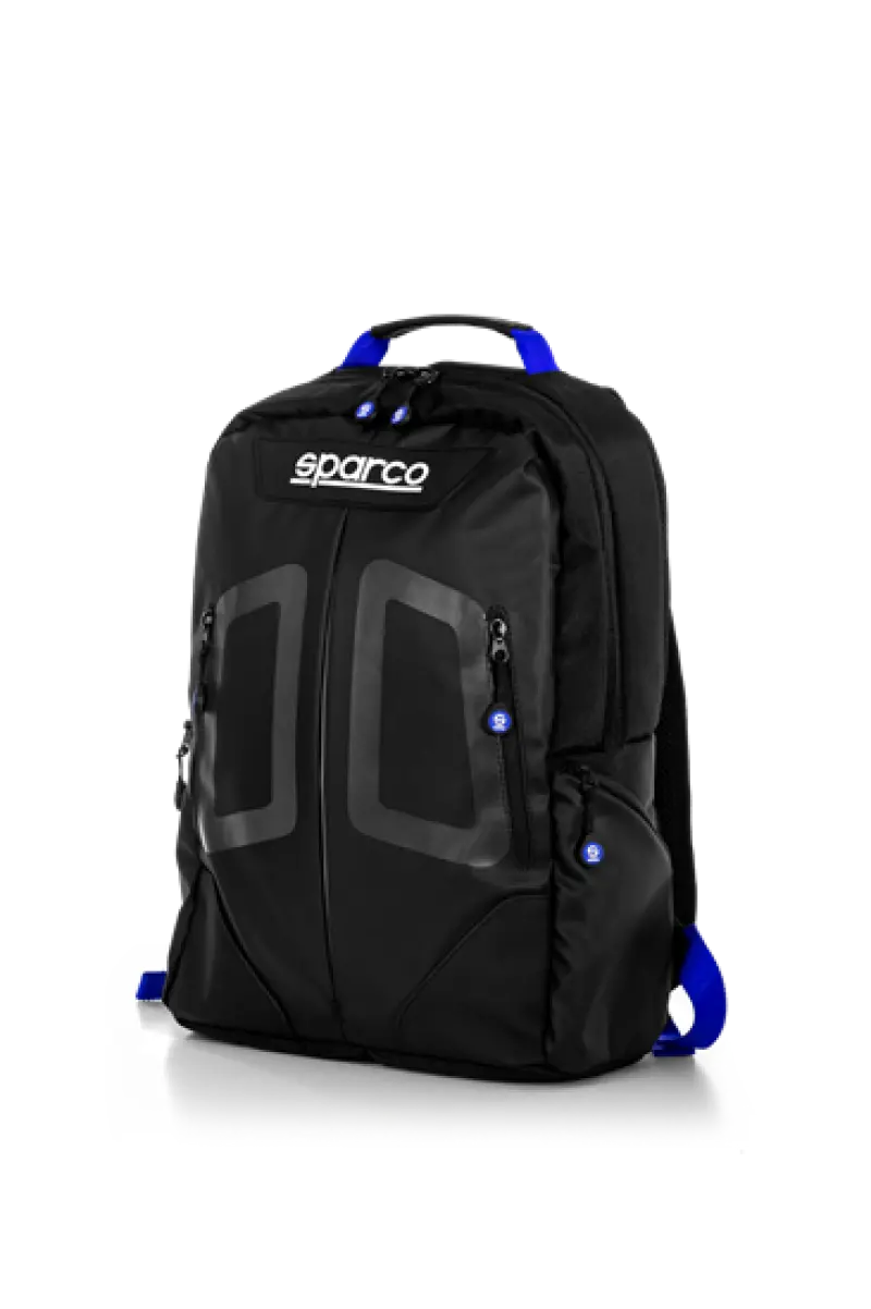 Sparco Stage Racing Bag – Black & Blue Colorway 1
