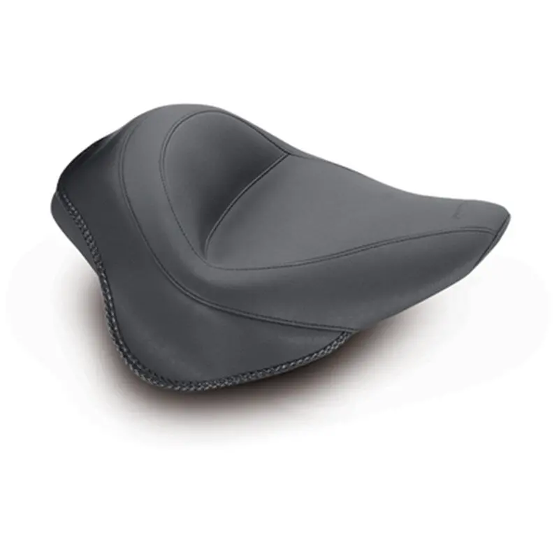 Mustang Harley-Davidson Blackline & Slim Solo Touring Seat — Fits 2011–2017 Harley Touring Models 2