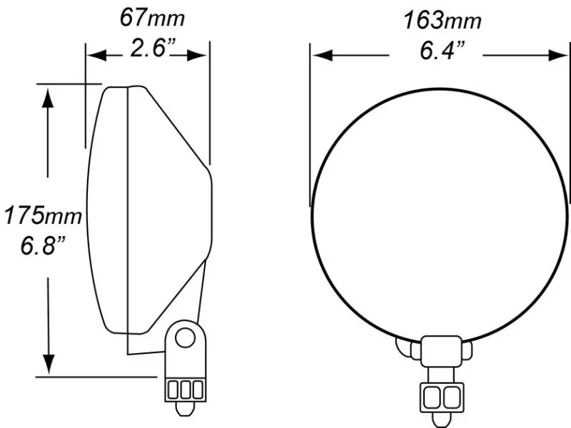 Hella Ece-Certified 12V H3 Fog Lamp – Dot-Compliant Auxiliary Lighting 1