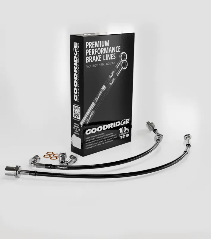 Goodridge Stainless Steel Rear Brake Line Kit For 2005–2019 Chrysler 300 1