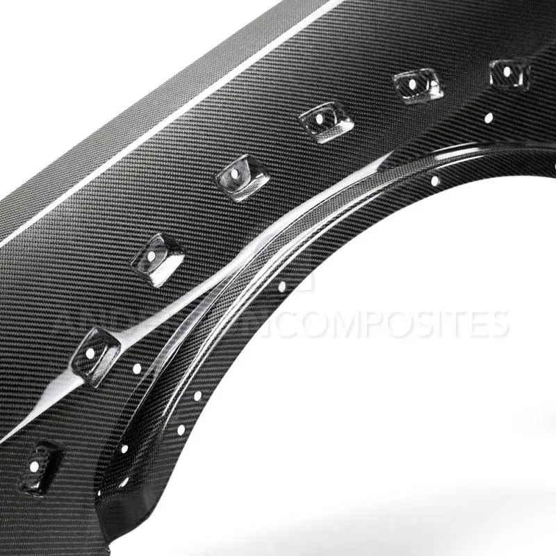Anderson Composites Carbon Fiber Front Fenders For 2018 Dodge Challenger Srt Demon (Pair) 2