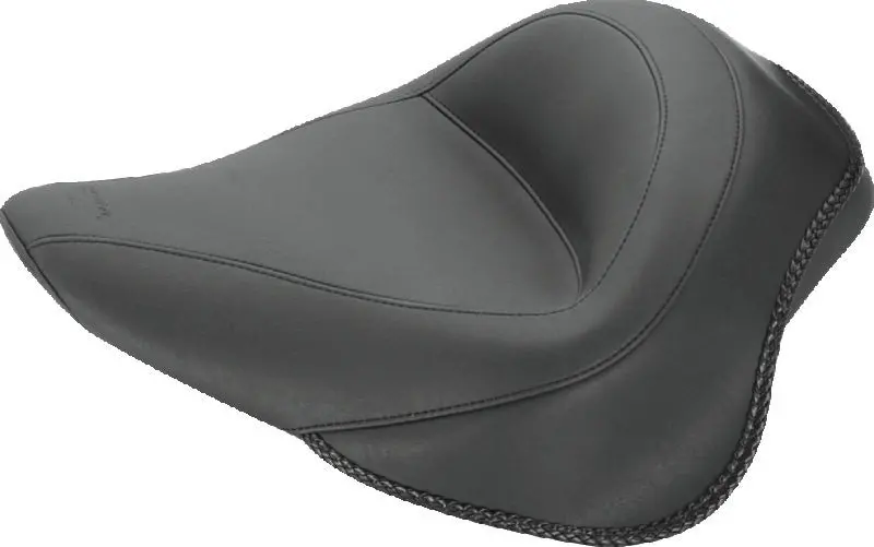 Mustang Harley-Davidson Blackline & Slim Solo Touring Seat — Fits 2011–2017 Harley Touring Models 1