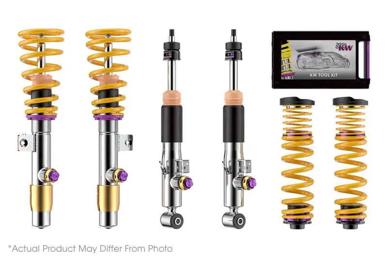 Kw V4 Coilover Kit With Electronic Dampers For 2020–2022 Ford Mustang Shelby Gt500 1