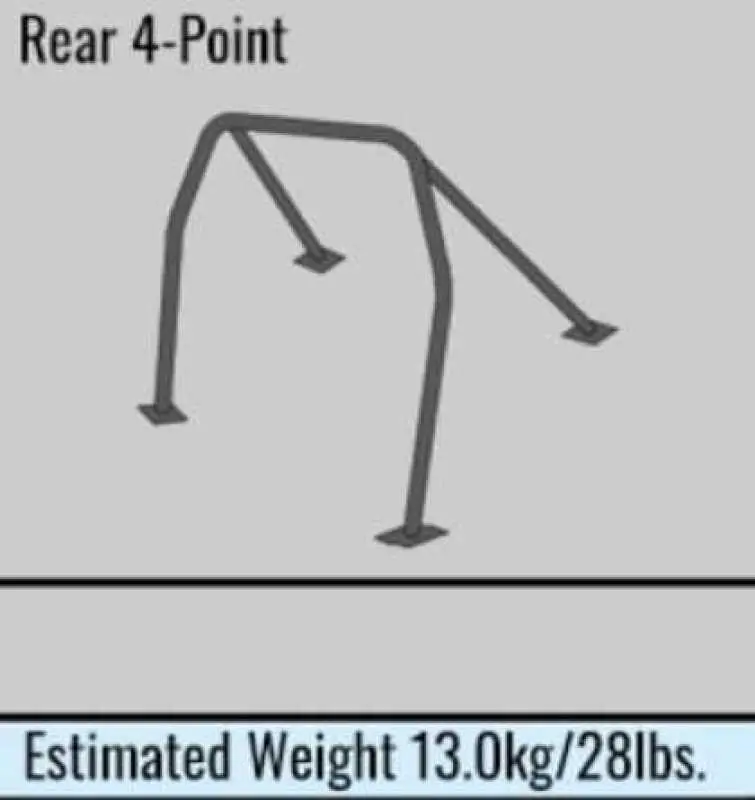 Cusco 4-Point Roll Cage – Dash-Mounted Safety System For 2005–2008 Mazda Mx-5 Miata (Nc) 1
