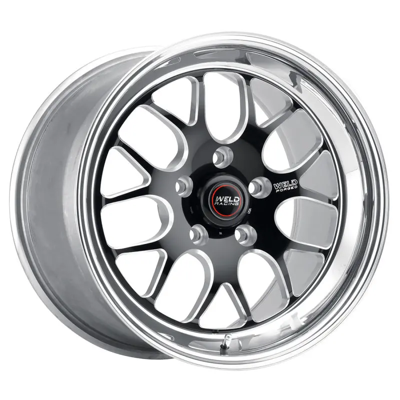 Weld S77 17X10 / 5X5 Bp / 7.2In. Bs Black Wheel (High Pad) - Non-Beadlock 1
