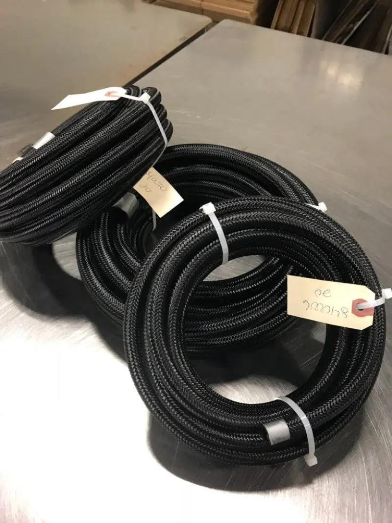 Fragola -6An Premium Nylon Race Hose – 15-Foot Length, High-Pressure Performance Grade 1