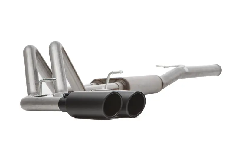 Gibson Elite Dual Exhaust System — Cat-Back, Black Finish, 2.5" Diameter For 2007–2019 Toyota Tundra Limited (5.7L) 1
