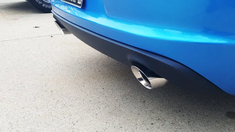 Corsa Exhaust Tip Kit For 2015–2017 Dodge Charger R/T With Pursuit Front Fascia – 2.5" Inlet, 4" Polished Outlet 1