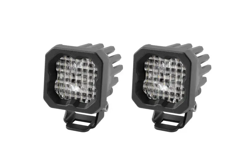 Diode Dynamics Stage Series C1 Led Light Pod Pro – White Wide Beam, Abl Enabled (Pair) 1