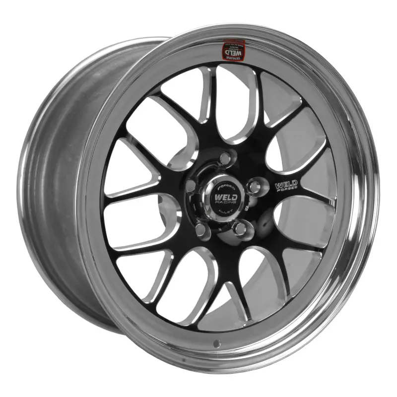 Weld S77 18X5 / 5X120Mm Bp / 2.1In. Bs Black Wheel (High Pad) - Non-Beadlock 1