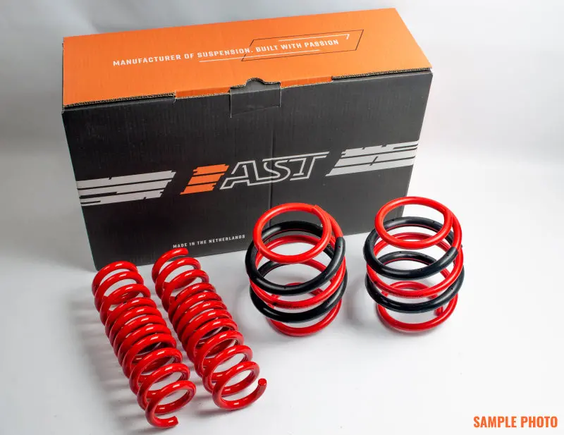 Ast Lowering Spring Kit For 2023+ Ford Transit Custom 2.0L Diesel (Fwd, Mkii V710) — Adjustable 25–50Mm Drop 1