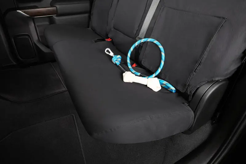 Covercraft Polycotton Seatsaver Front Seat Covers For 2019–2024 Chevrolet Silverado – Charcoal Custom Fit 1