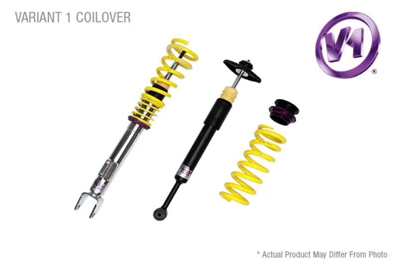 Kw Coilover Kit V1 12 Bmw 3 Series Sedan 2.0L W/ Electronic Suspension 1