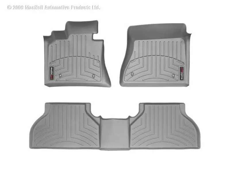 Wt Floorliner Rear Cargo Mat – Textured Grey Interior Protection 1