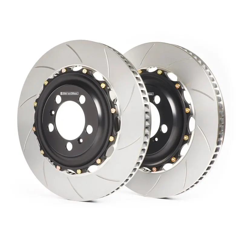 Girodisc Slotted Rear Brake Rotors – Precision-Cut For 1997–2013 Chevrolet Corvette Z51 (C5/C6) 1