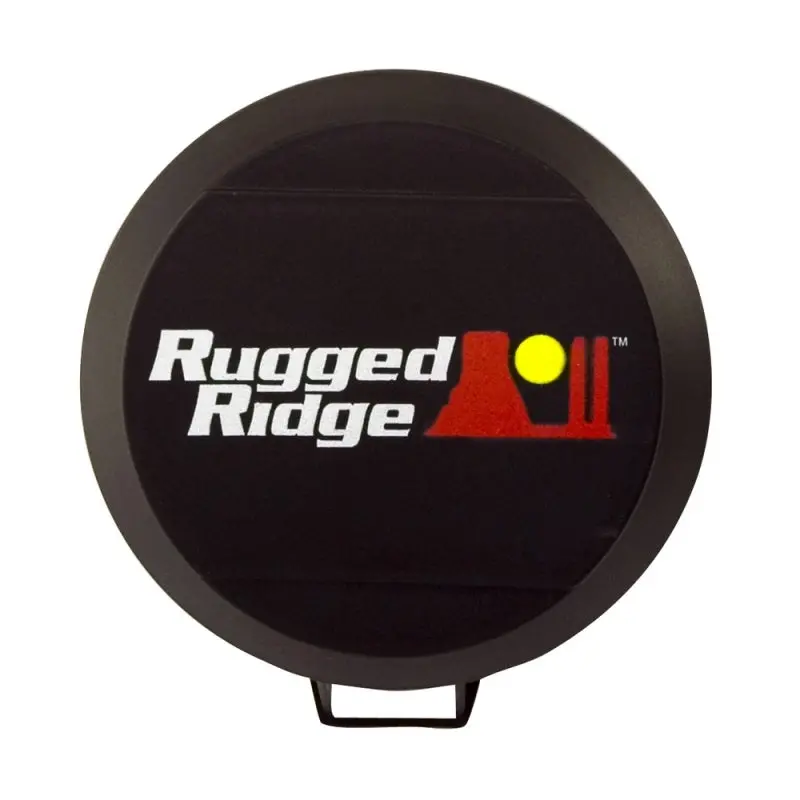 Rugged Ridge 6In Hid Off Road Light Cover Black 1