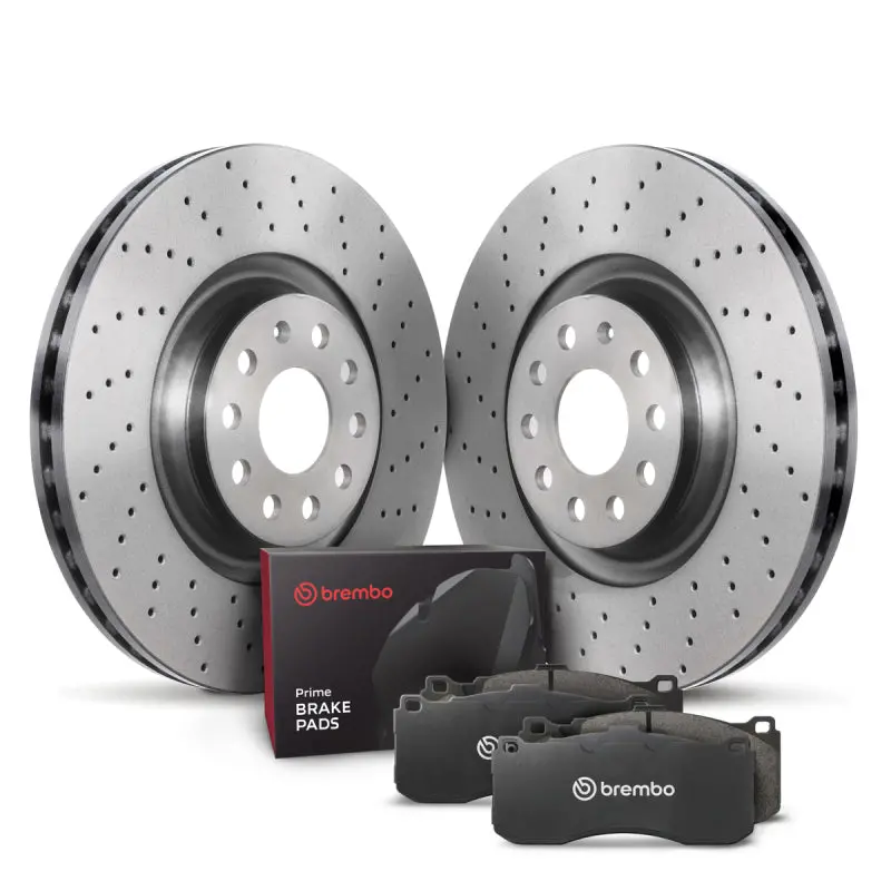 Brembo Oe Replacement Rear Disc Brake Kit For Bmw 525I (2004–2007), 528I (2008–2009), And 530I (2004–2007) 1