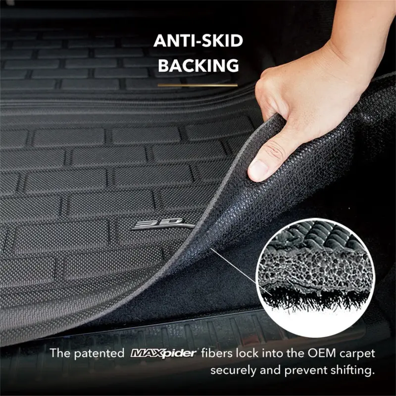 3D Maxpider Kagu Black Cargo Liner For 2021–2023 Mercedes-Benz Gle Coupe & 2021–2024 Amg Gle53/63 Coupe 1