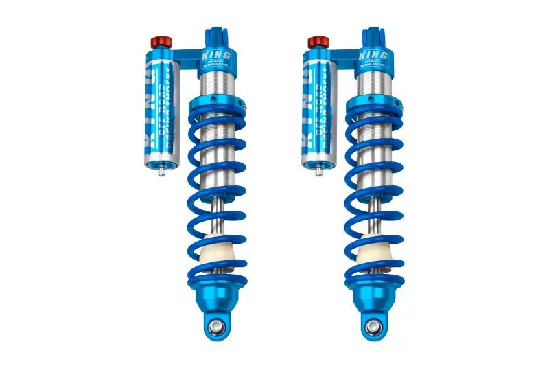 King Shocks 2.0″ Piggyback Coilover Front Shocks For Yamaha Rhino – Adjustable Standard Version 1