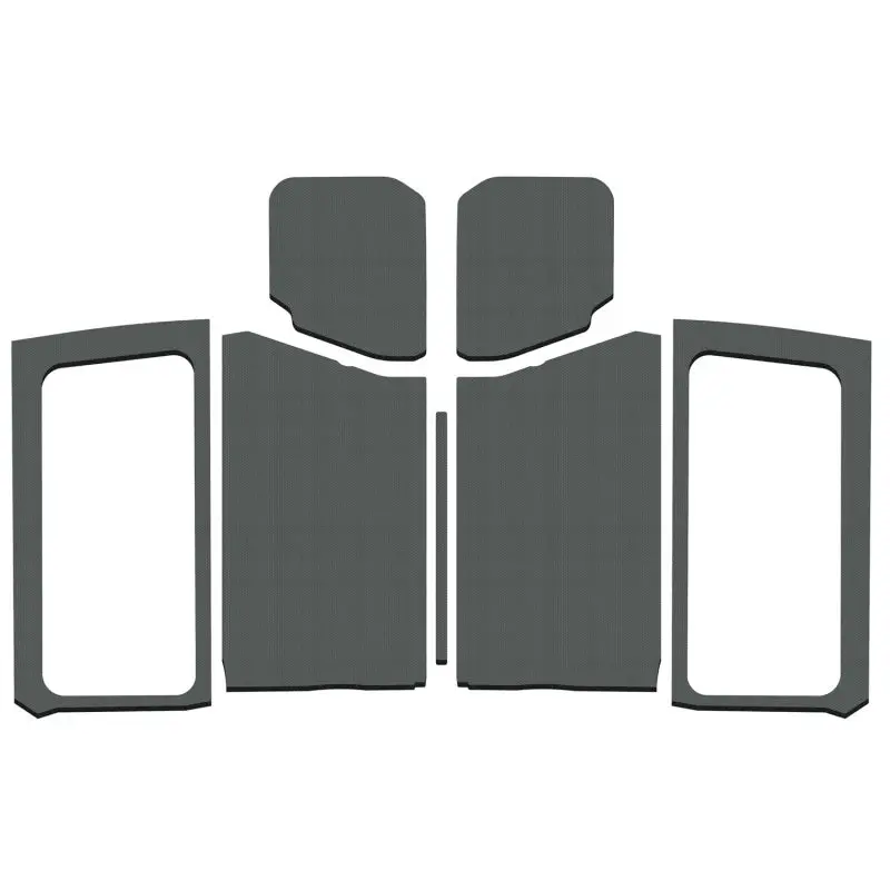 Dei Boom Mat Complete Headliner Kit — 7-Piece White Interior Sound Deadening System For 2018–2023 Jeep Wrangler Jl (2-Door) 1