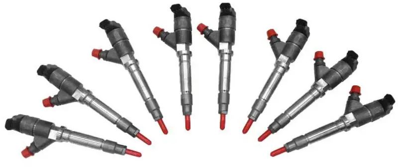 Exergy Remanufactured Fuel Injector Set For 2004.5–2005 Chevrolet Duramax Lly – 150% Over Stock 1