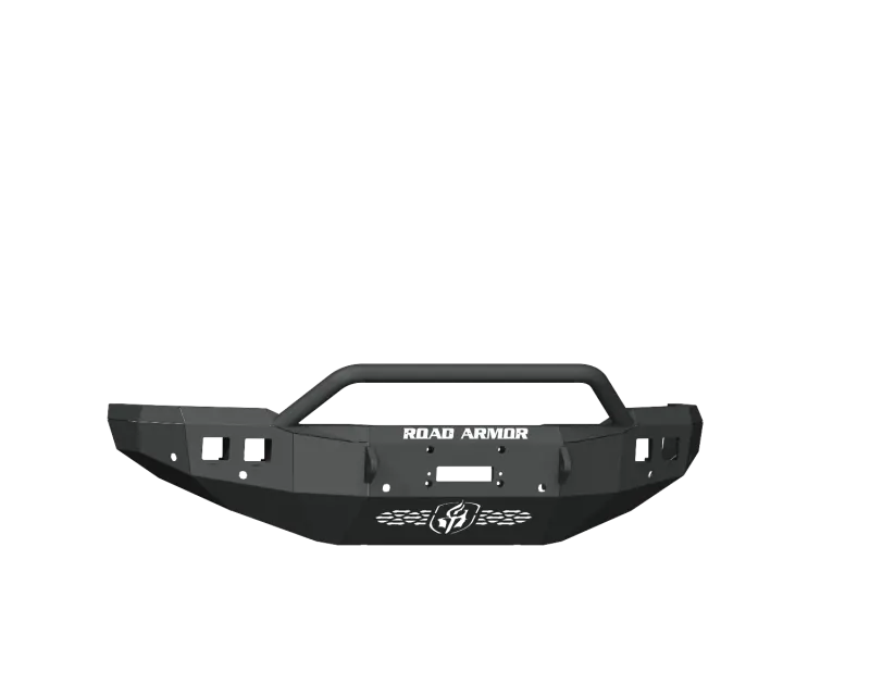 Road Armor Stealth Front Winch Bumper For 2019–2020 Ram 2500 – Tex Black Finish With Pre-Runner Guard & 6 Sensor Mounts 1