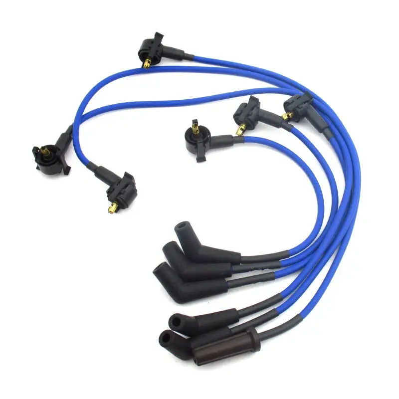 Jba Blue Ignition Wire Set For 1990–1996 Ford Ranger And Explorer 4.0L V6 1