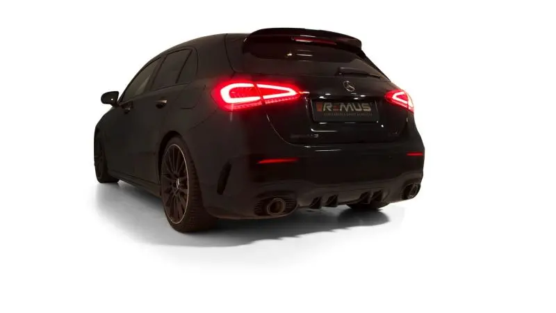 Remus Race Axle-Back Exhaust For 2019 Mercedes-Amg A35 Hatchback – 2.0L Turbo W/Gpf, Tail Pipes Required 1