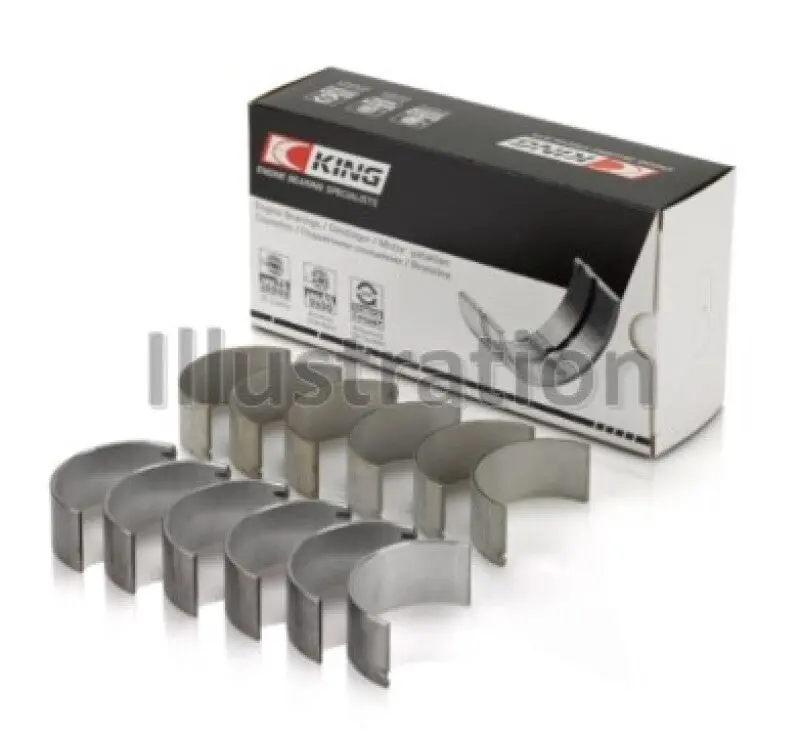King 94-02 Dodge Cummins 5.9L Inline 6 Diesel Conventional Coated Rod Bearing Set (Size 0.5Mm) 1