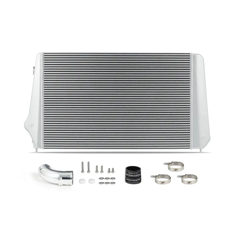 Mishimoto Silver Intercooler For 2017–2019 Gm 6.6L L5P Duramax Diesel Trucks 1
