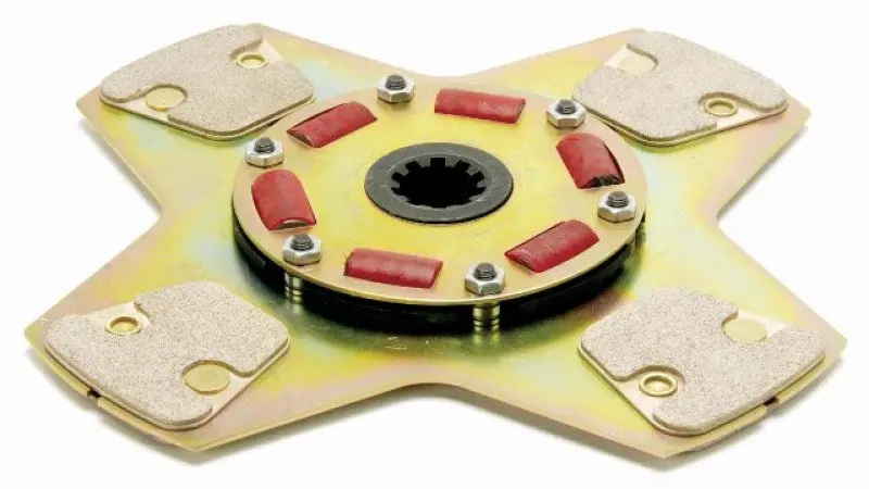 Mcleod Racing Sprung-Hub Clutch Disc – Flat 4-Paddle Design, 10.5″ × 1-1/16″ × 10-Spline 1