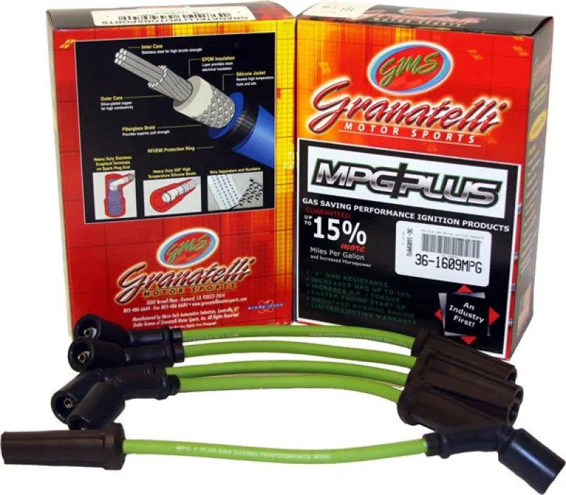 Granatelli Mpg Plus Ignition Wire Set For 2000–2006 Ford Taurus (3.0L V6) 1