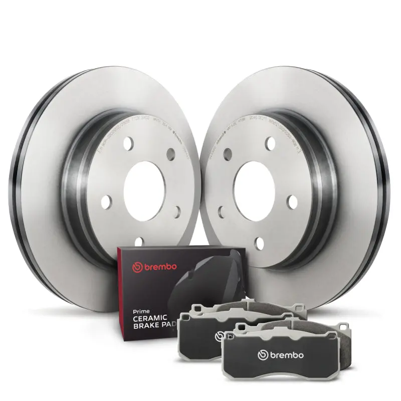 Brembo Front Brake Kit – Oe Replacement For 2006–2010 Jeep Commander & 2005–2010 Grand Cherokee 1