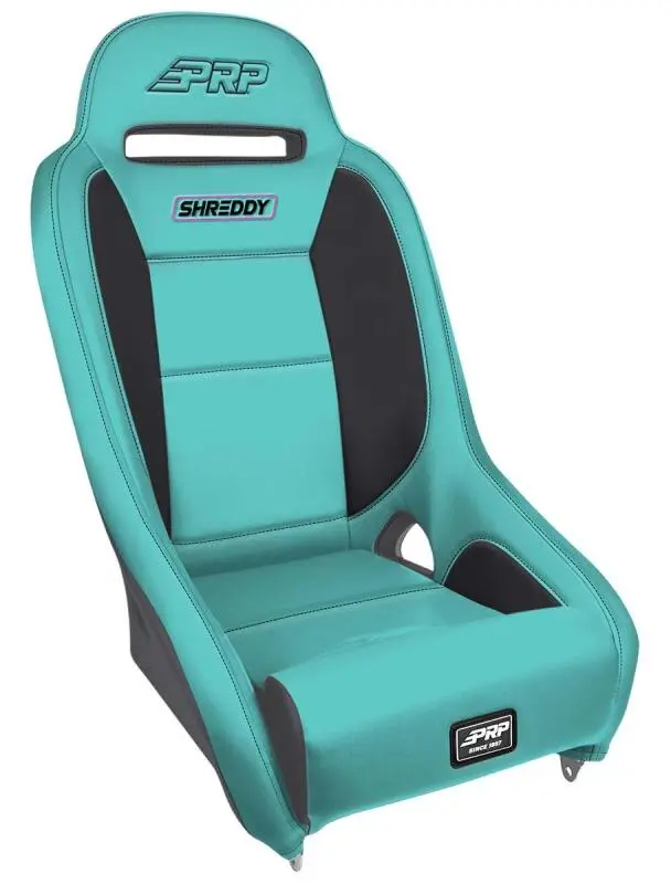 Prp Shreddy Comp Elite Off-Road Suspension Seat – Teal And Black Upholstery 1