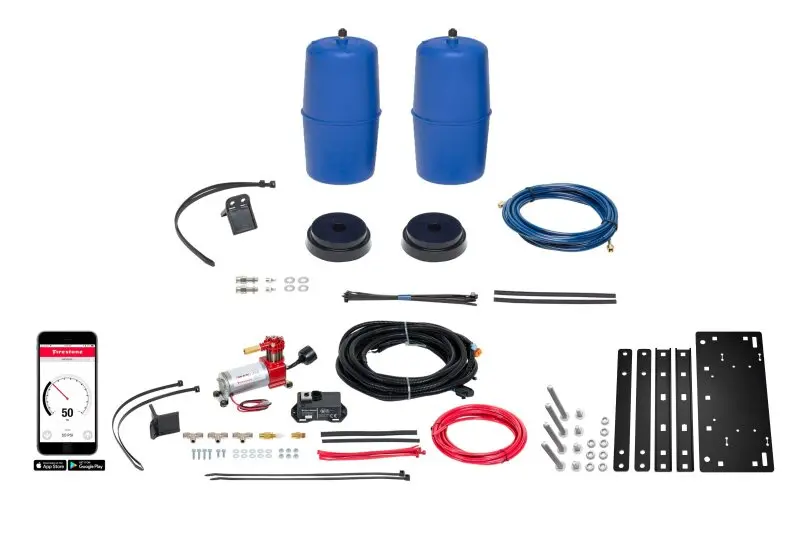 Firestone Ride-Rite Wireless All-In-One Air Helper Spring Kit For Ram 1500 (2Wd/4Wd), Part W217602882 1