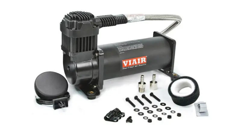 Air Lift Viair 444C Dual-Stage Air Compressor – 200 Psi, Black Finish 1