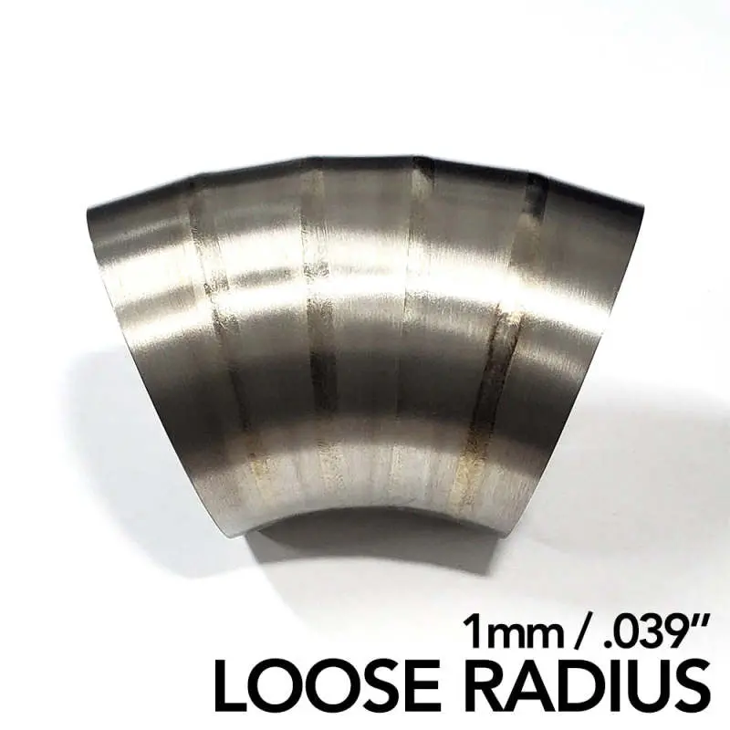 Ticon Industries Pre-Welded Titanium Pie-Cut Bend – 3" Diameter, 1.6D Radius, 90°, 1Mm Wall, 10-Pack 1